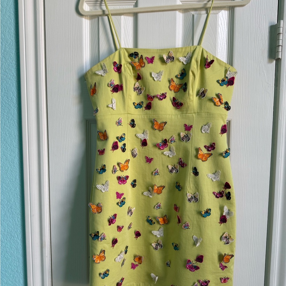 Anthropologie Maeve 3-D Butterfly Dress - Picture 5 of 10
